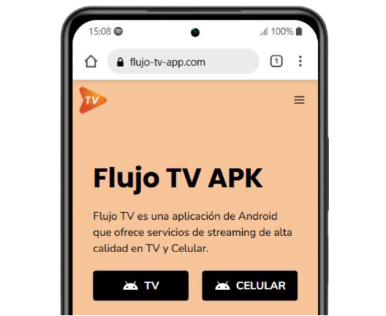 Descargue el archivo apk de Flujo TV a través de su navegador móvil
